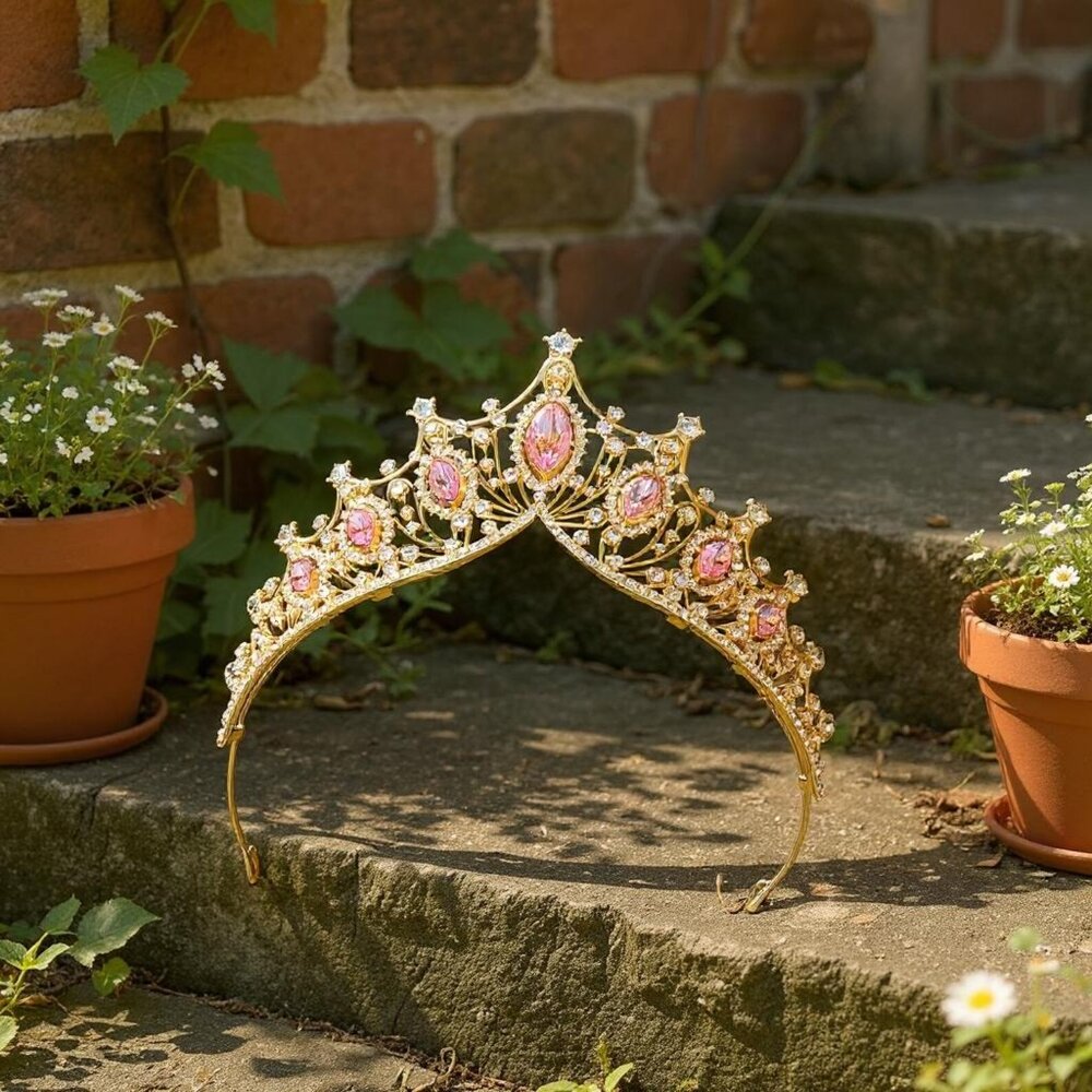 Crown for Wedding Bride Birthday Princess Bridal Shower Hair Accessories for Wom